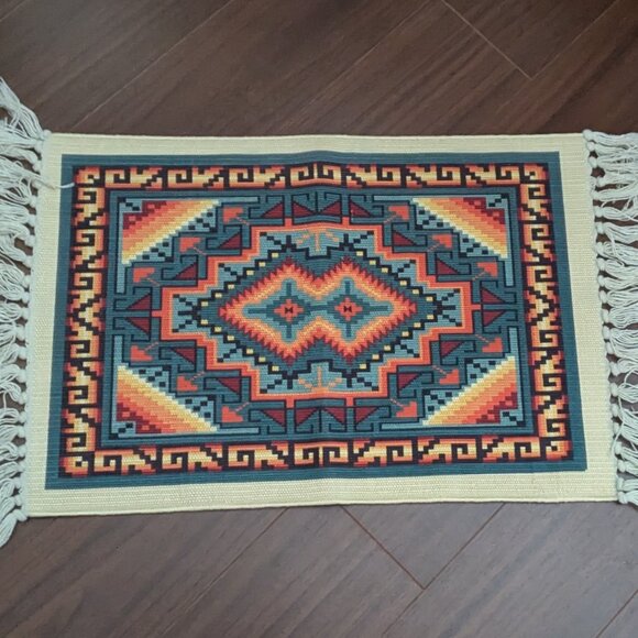 Southwest Geometric Placemat Like New Condition - Picture 2 of 4